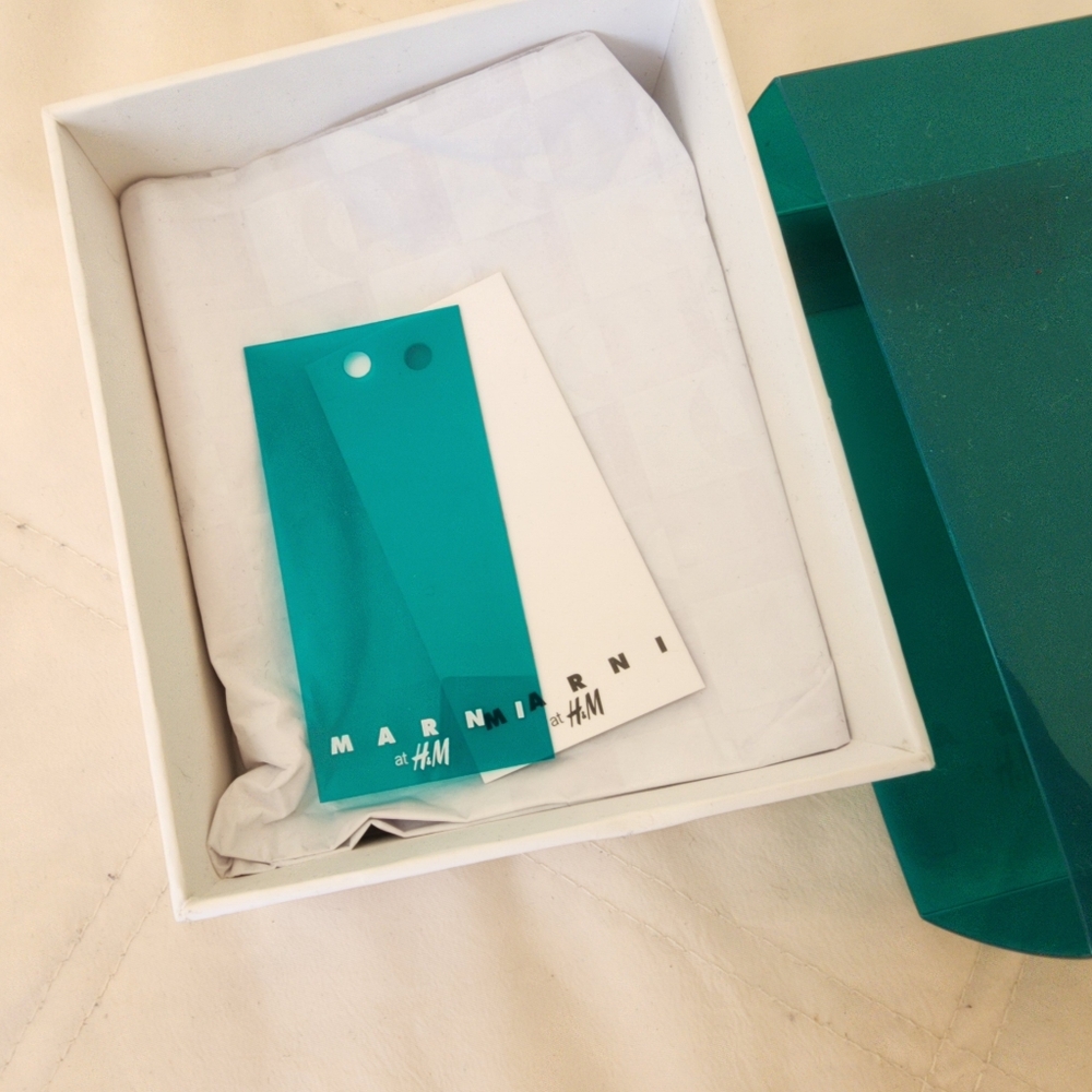 Marni @ H&M Statement Drop Earrings (Clip-on) - Picture 4 of 6